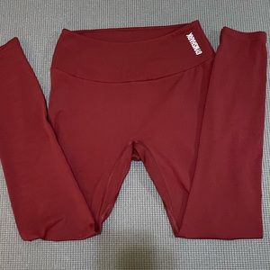 Gymshark red leggings